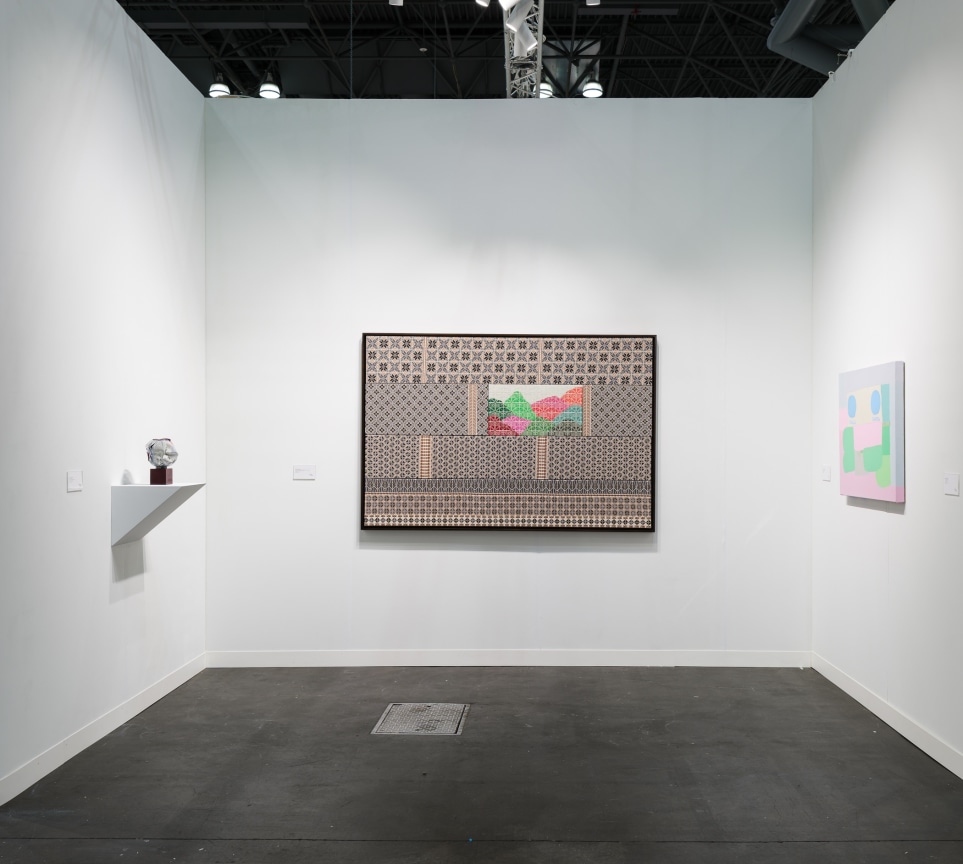 Installation view, James Cohan at The Armory Show, Booth 116, Javits Center, New York, NY, September 4-7, 2025. Photo by Silvia Ros.