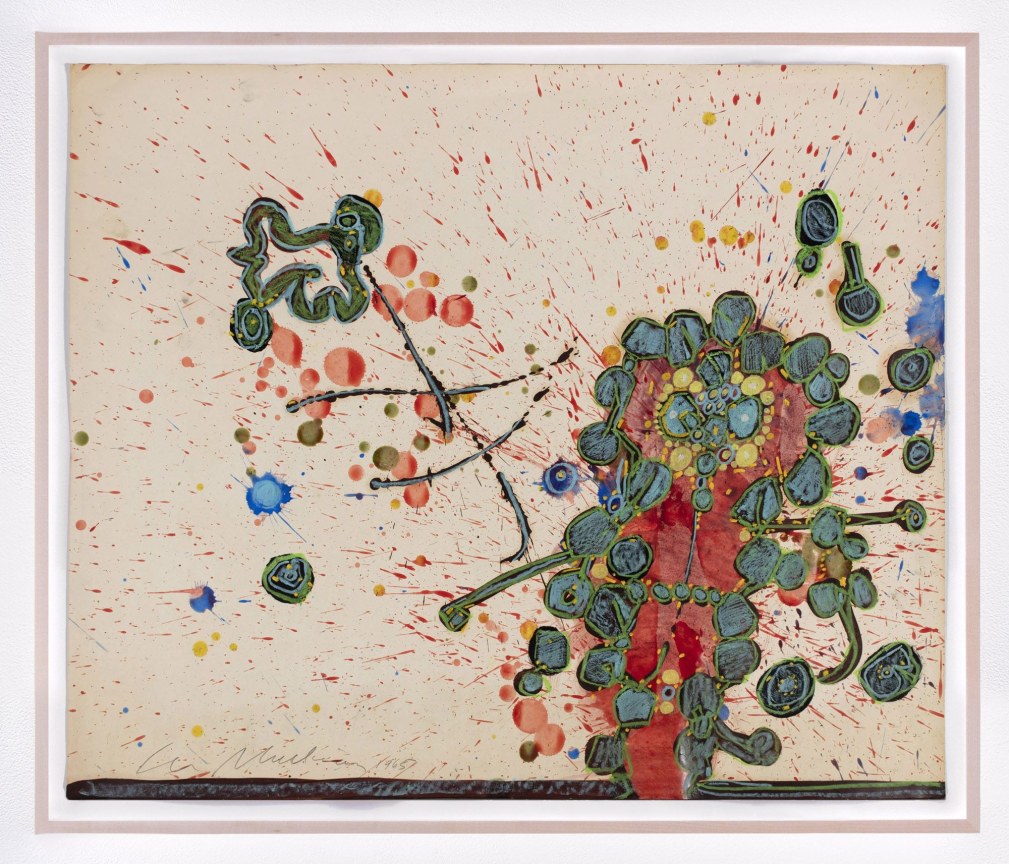 image of lee mullican's Angry Act,&nbsp;1965