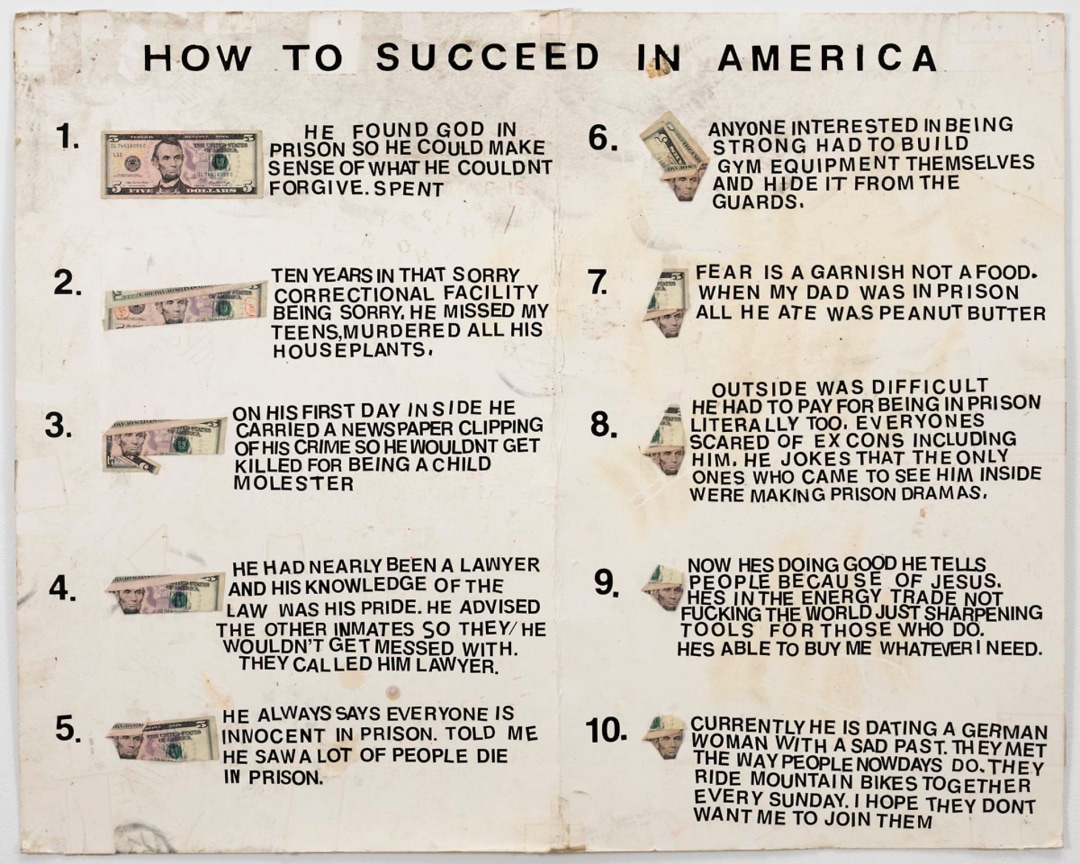 Image of SIMON EVANS's How to Succeed in America, 2013