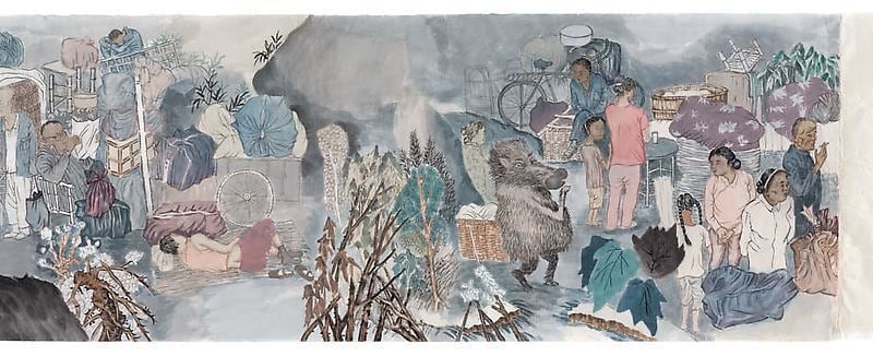 Detail of YUN-FEI JI Migrants of the Three Gorges Dam, 2009