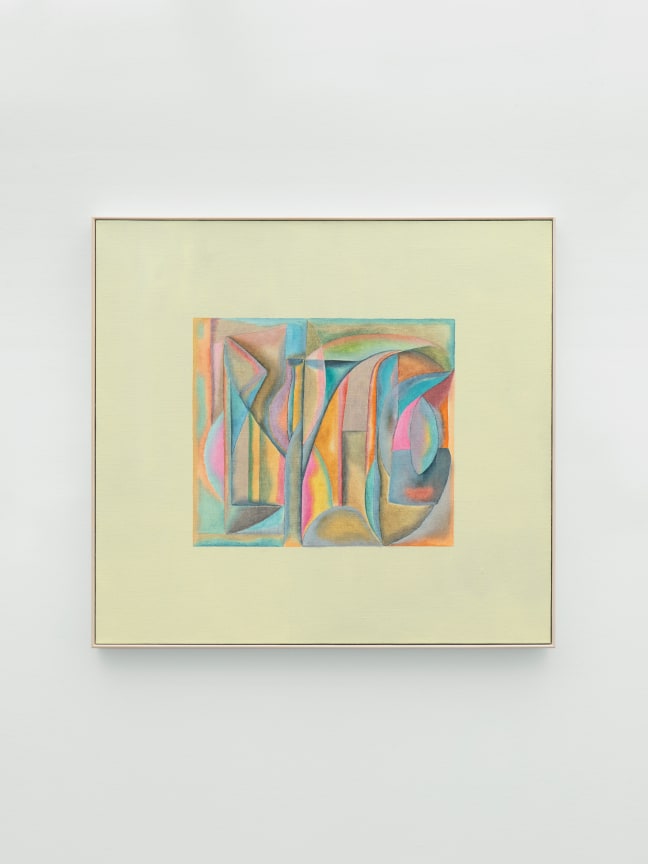 Brightly colored abstract shapes