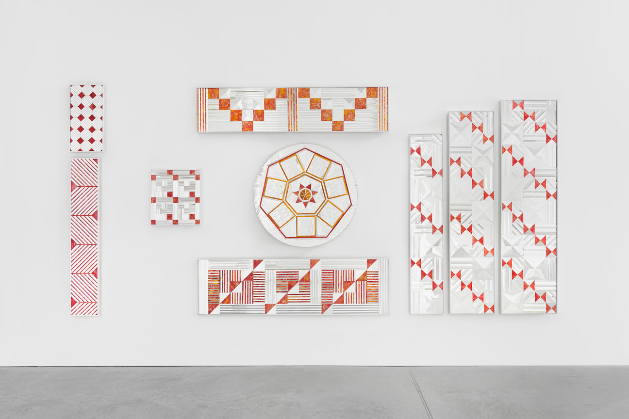 Image of MONIR SHAHROUDY FARMANFARMAIAN's Installation of 9 elements, 2004