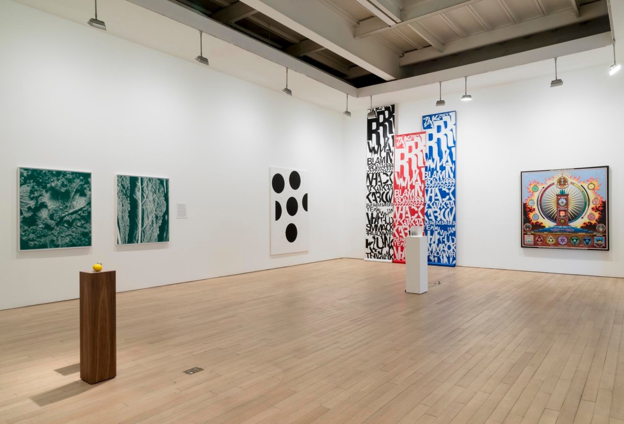 installation view of exhibition