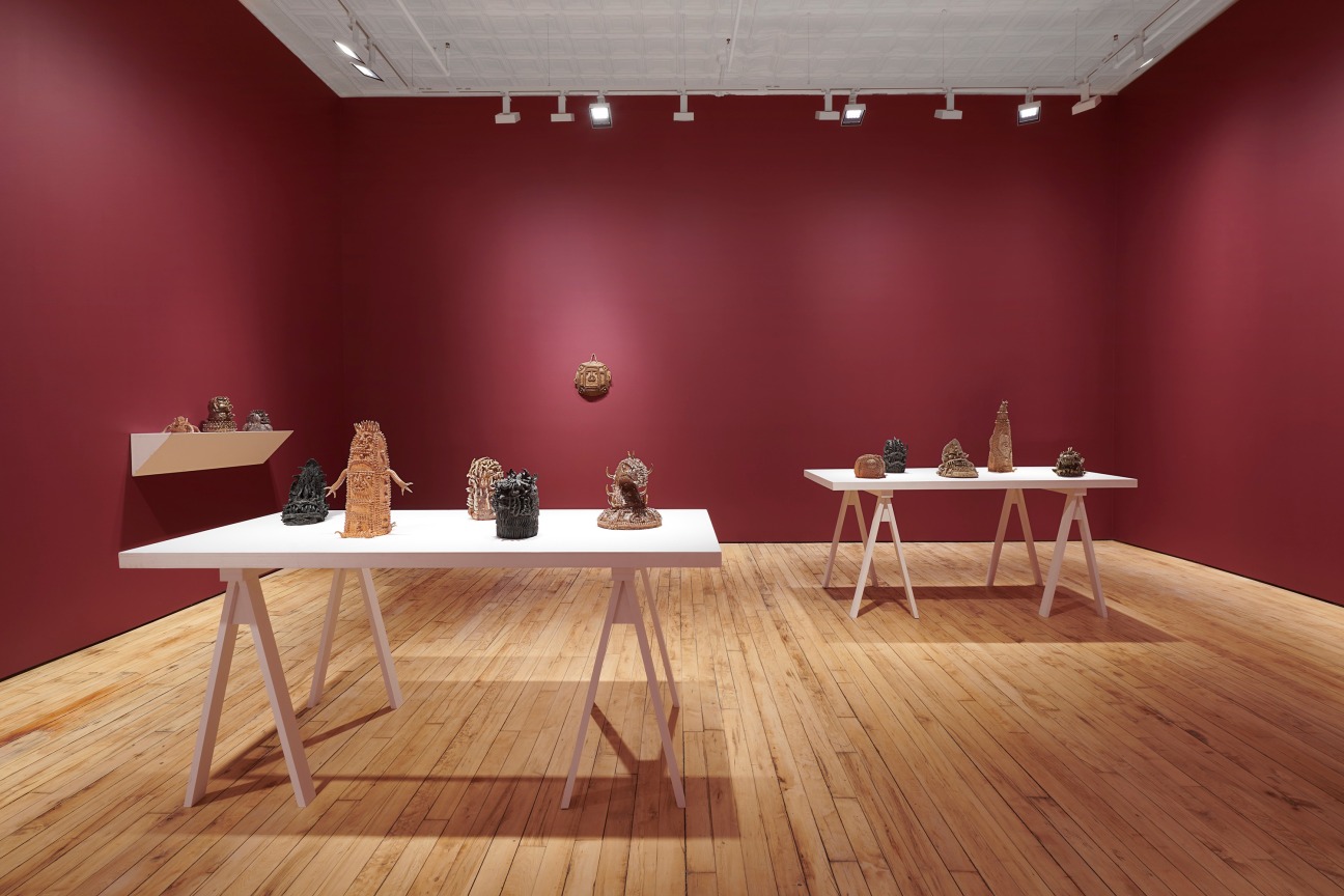 Installation View, Shinichi Sawada, Messengers, James Cohan, 52 Walker Street, March 4 - April 1, 2023