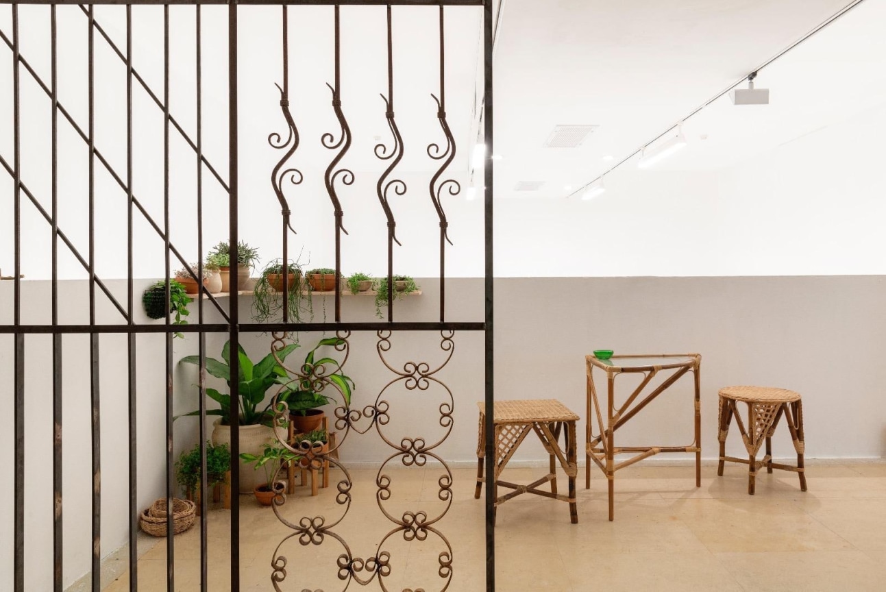 installation view of jordan nassar's The Sea Beneath Our Eyes September 21- November 16, 2019