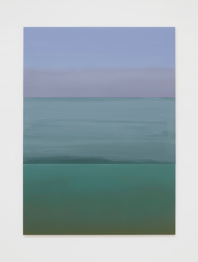 Image of Byron Kim's &quot;B.Q.O. 45 (Morning Burnoff)&quot;, 2023