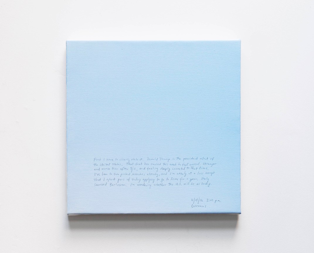 Image of BYRON KIM's Sunday Painting 11/14/16, 2016