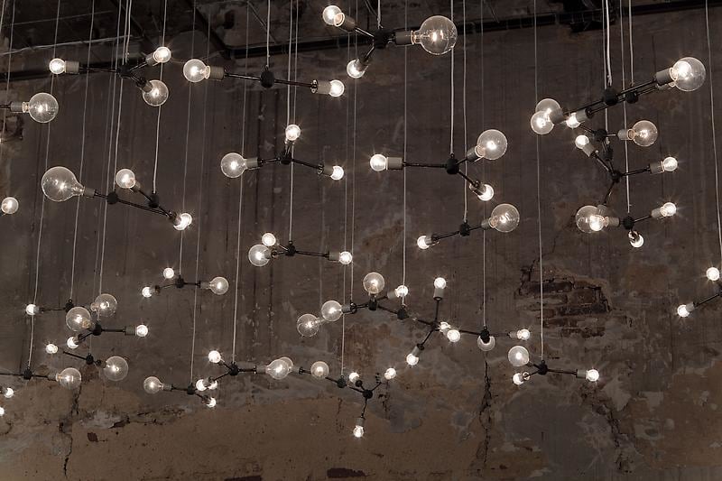 Detail of Spencer Finch's Moon Dust (Apollo 17),&nbsp;2009