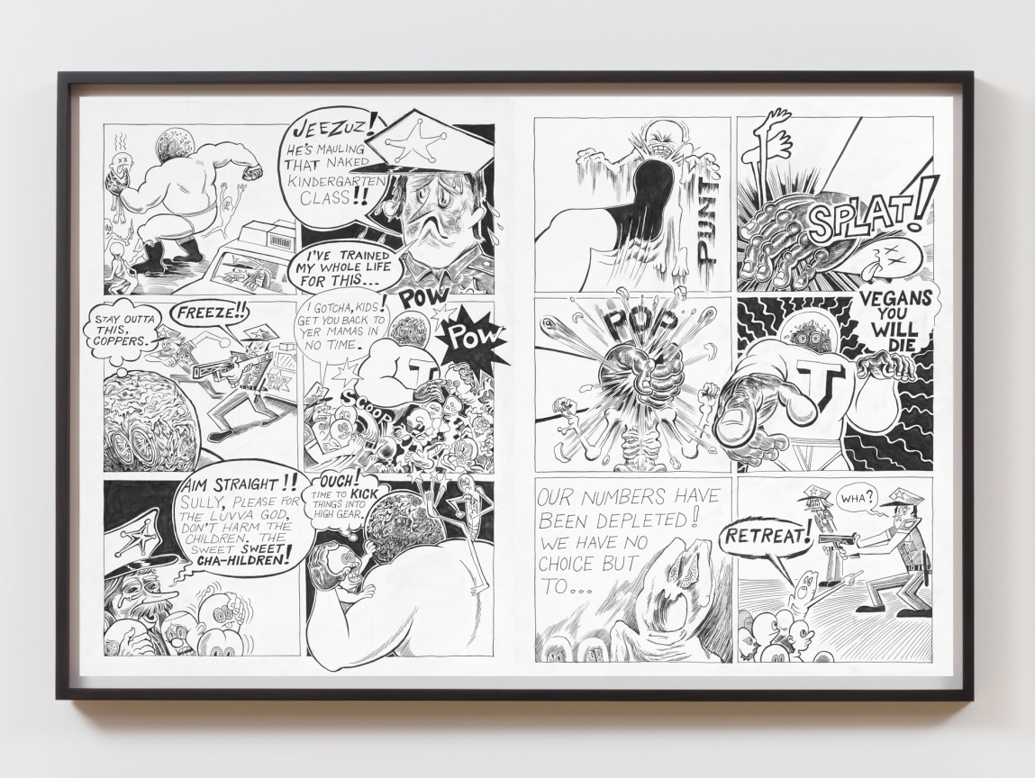 Image of TRENTON DOYLE HANCOCK's Trenton Doyle Hancock Presents The Moundverse, Chapter 2: Veganism, 2020