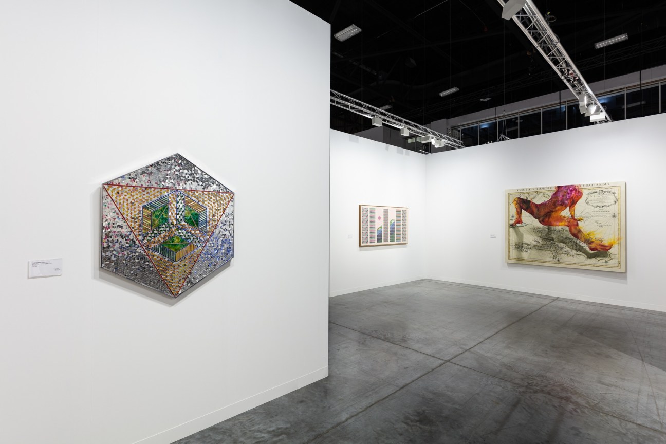 Installation view, James Cohan at Art Basel Miami Beach, Booth G20, Miami, FL, November 29 - December 3, 2022