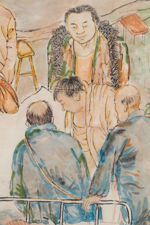 Detail of YUN-FEI JI's Eight Neighbors,&nbsp;2017-2018