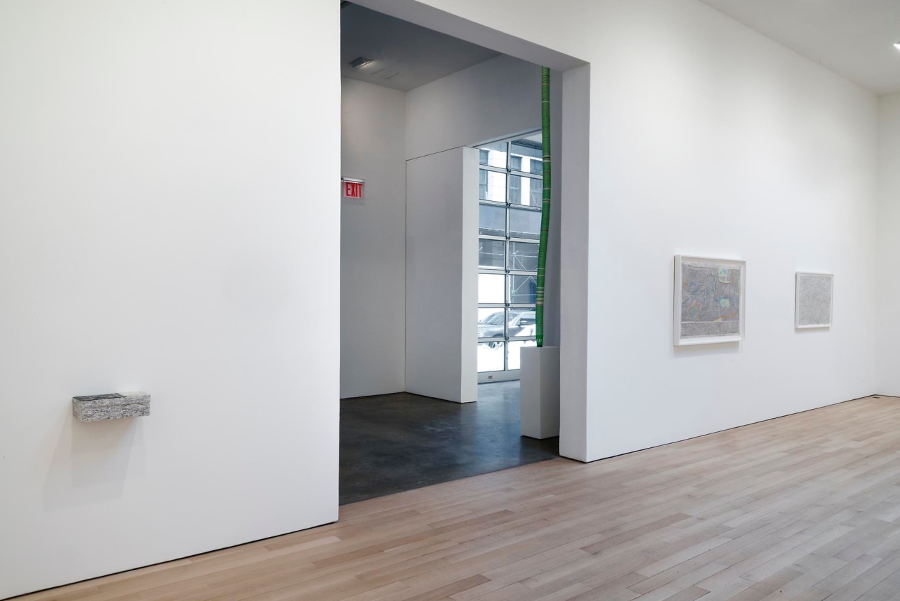 installation view of exhibition