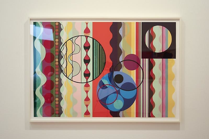 installation view of one artwork