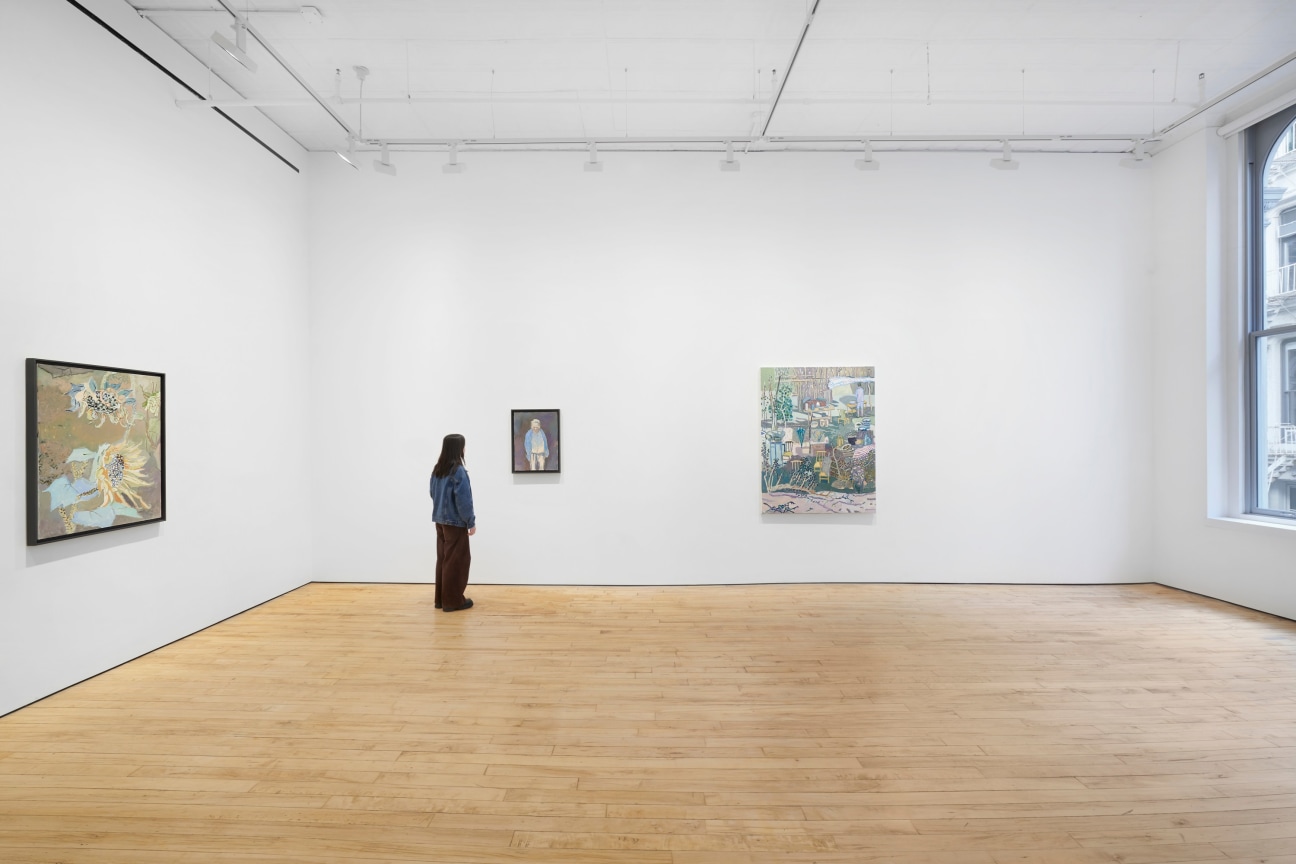 Installation view, Yun-Fei Ji, The Sunflower Turned Its Back, James Cohan, 52 Walker Street, November 17, 2022 - January 7, 2023