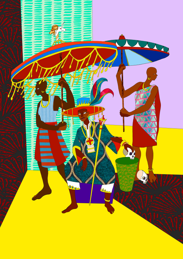 CHRISTOPHER MYERS, King Ghezo, 2021