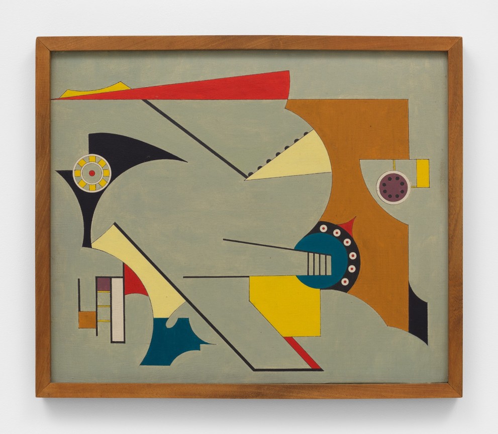 Image of an Untitled 1954 oil painting by Elsa Gramcko.