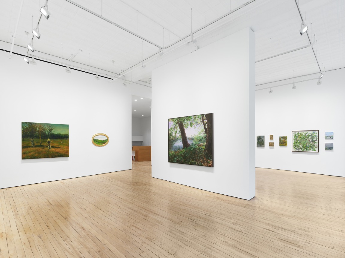 Installation view, Arcadia and Elsewhere, James Cohan, 52 Walker Street, NY, January 12 - February 10, 2024