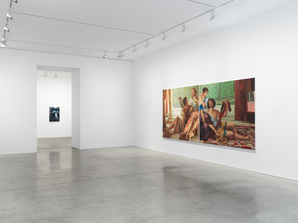 Installation view, Jesse Mockrin: The Venus Effect,&nbsp;James Cohan, 48 Walker Street, NY, September 8 - October 21, 2023