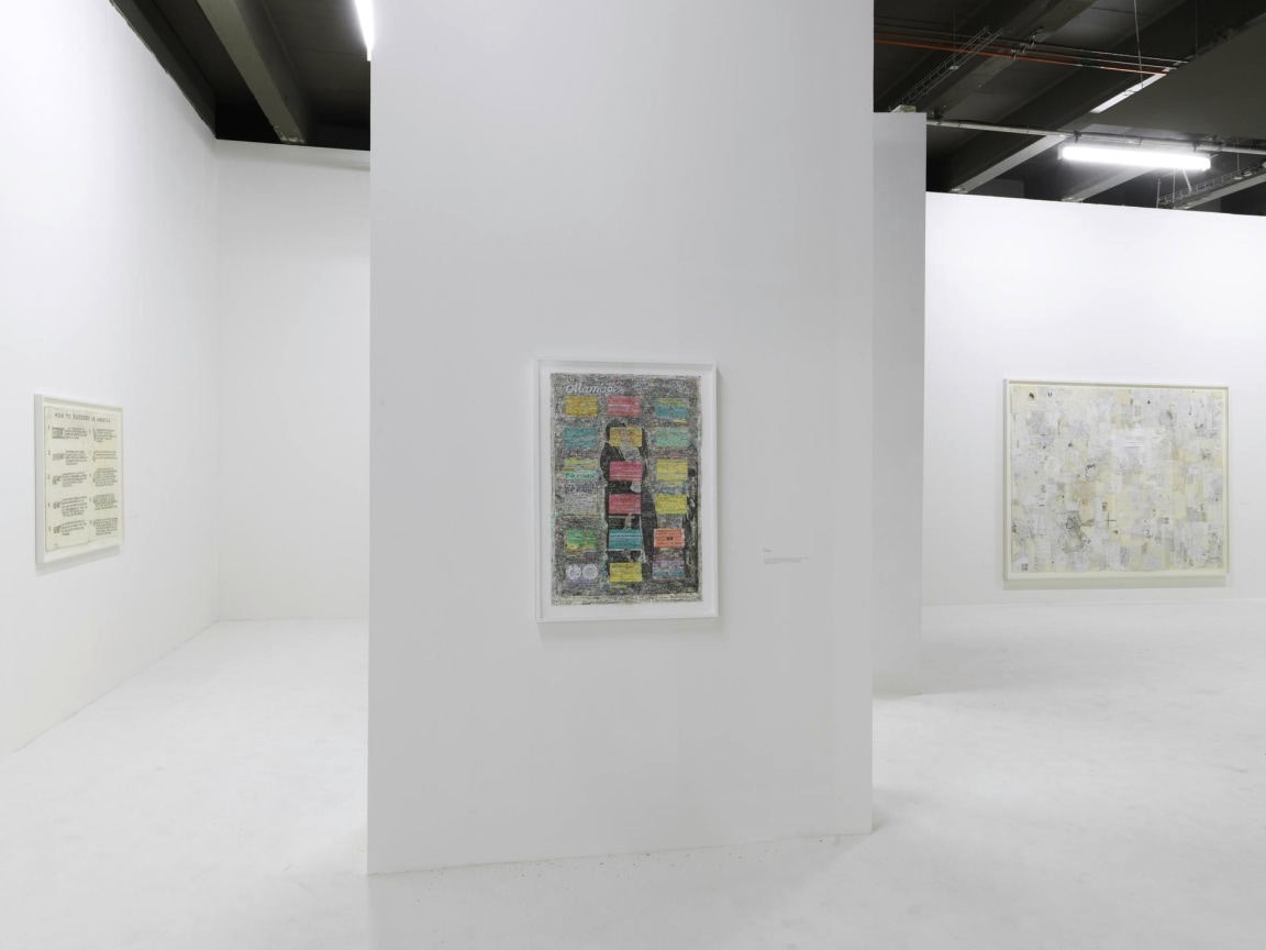 Instllation view of Not Not Knocking on Heaven's Door by SIMON EVANS&trade;.