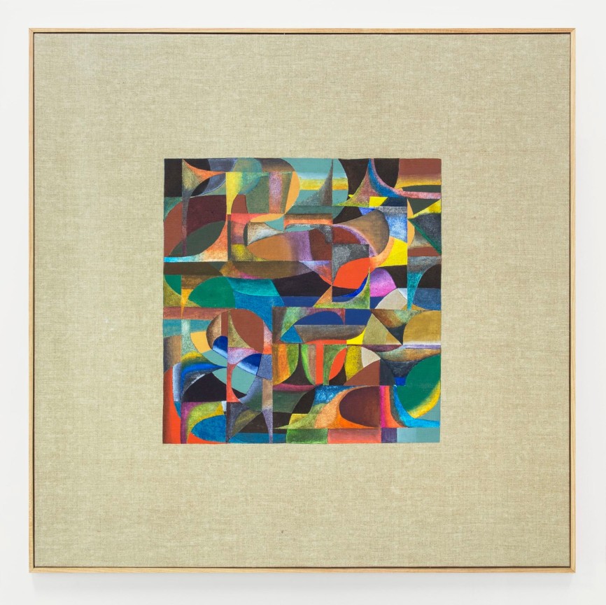 abstract, colorful shapes