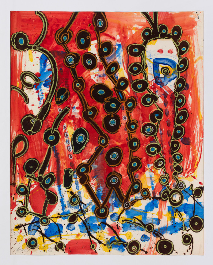 Image of LEE MULLICAN's Linked worlds, 1965