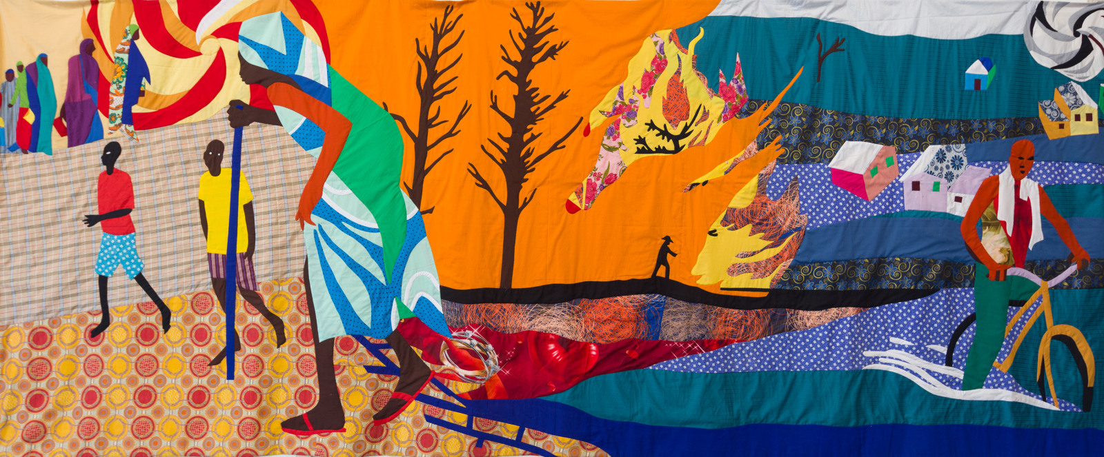 Image of Christopher Myers's How to Name a Famine, a Fire, a Flood, 2019