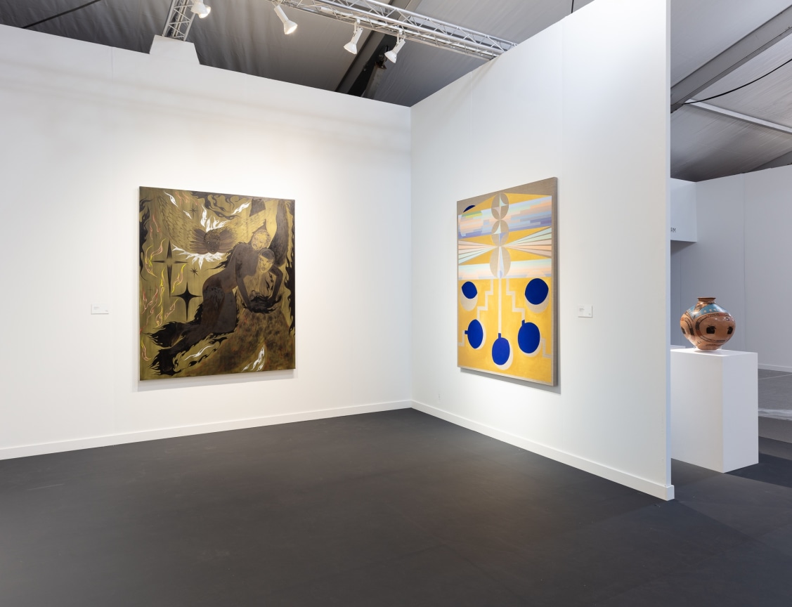 Installation View, James Cohan at Frieze Los Angeles, Booth D15, Santa Monica, CA, February 16 - 19