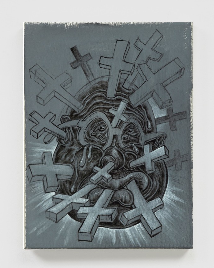 Image of TRENTON DOYLE HANCOCK's Let Thy Wilford Be Done, 2020