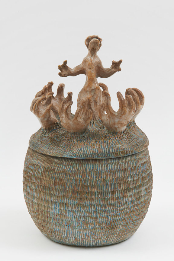 Image of TECLA TOFANO Vasija con Personaje (Vessel with Personage), 1969