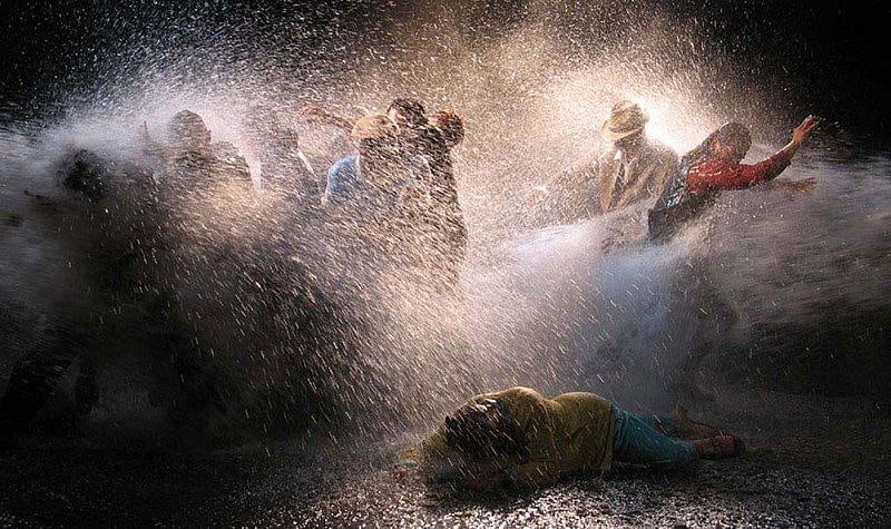 Image of BILL VIOLA's Tempest (Study for The Raft),&nbsp;2005