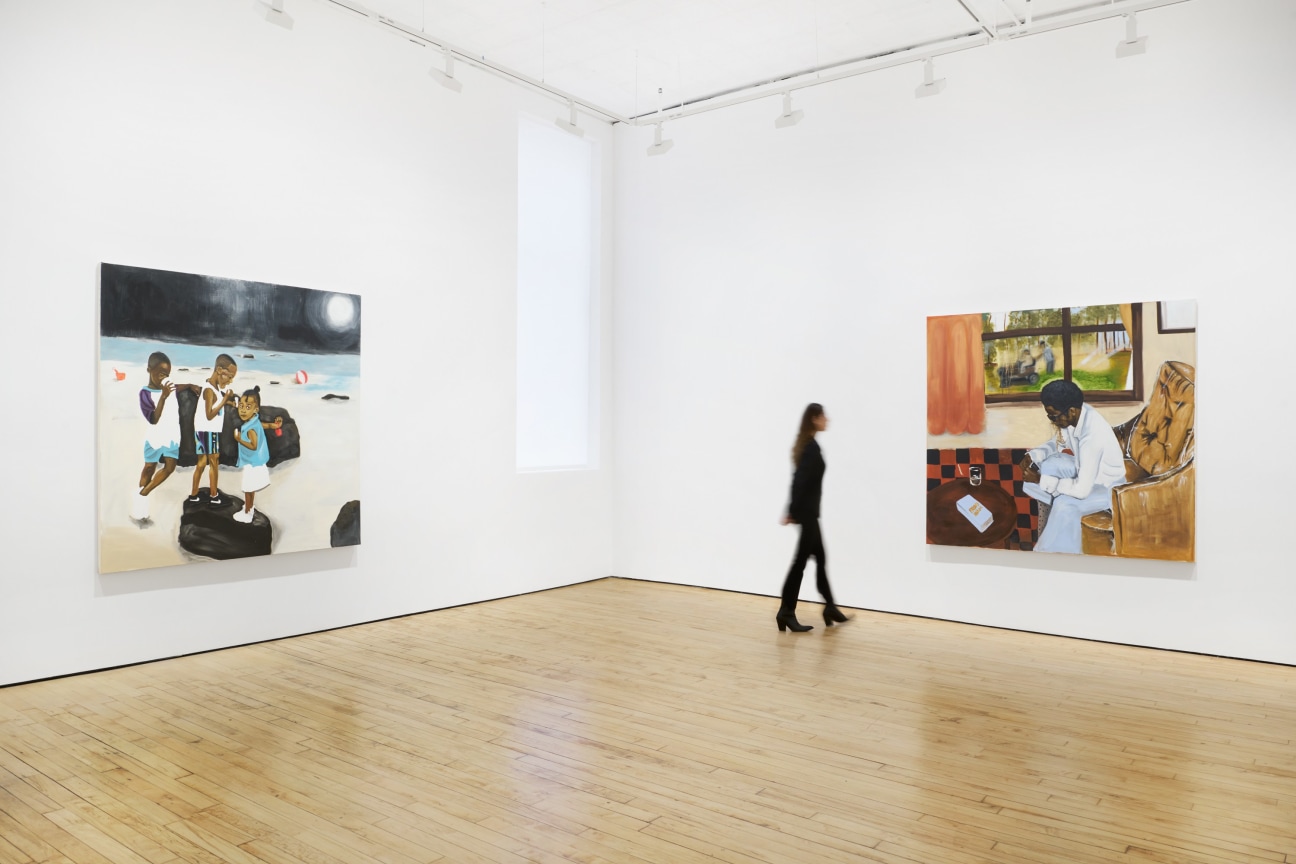 Installation view, Jerrell Gibbs,&nbsp;Language of Tears,&nbsp;James Cohan, 52 Walker St, New York, NY, May 3 - June 15, 2024