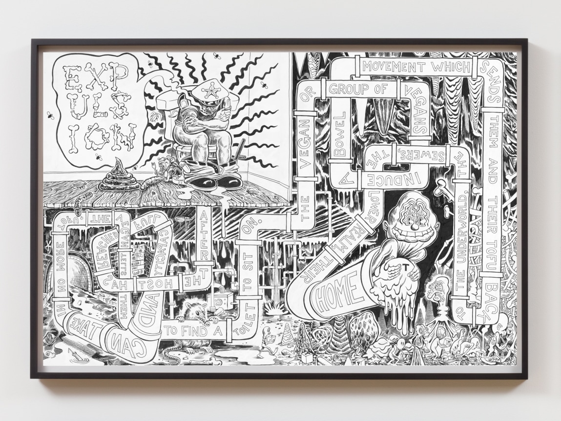 Image of TRENTON DOYLE HANCOCK's Trenton Doyle Hancock Presents The Moundverse, Chapter 2: Veganism, 2020