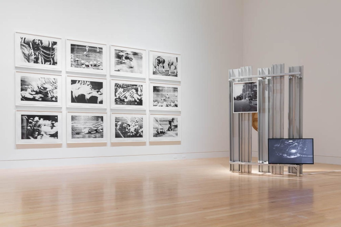 Installation view: Michelle Grabner: Weaving Life Into Art