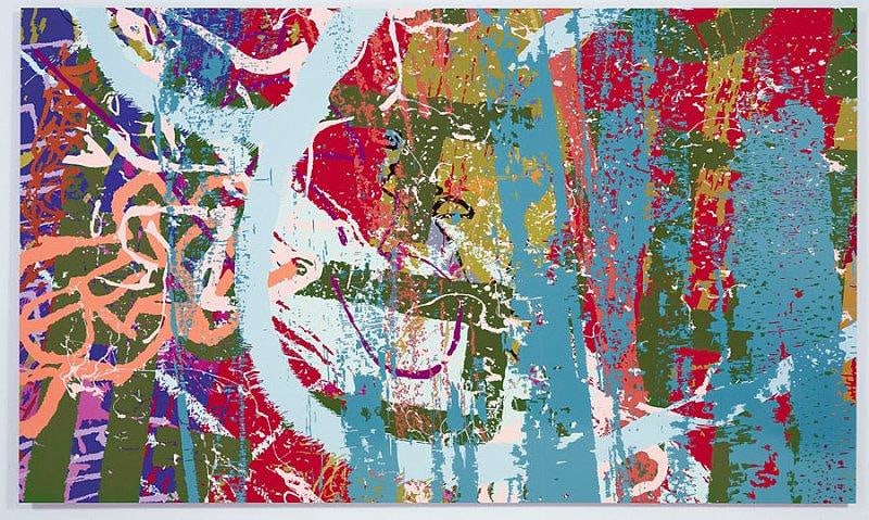 Image of INGRID CALAME's From #258 Drawing (Tracings from the Indianapolis Motor Speedway and the L.A. River), 2007