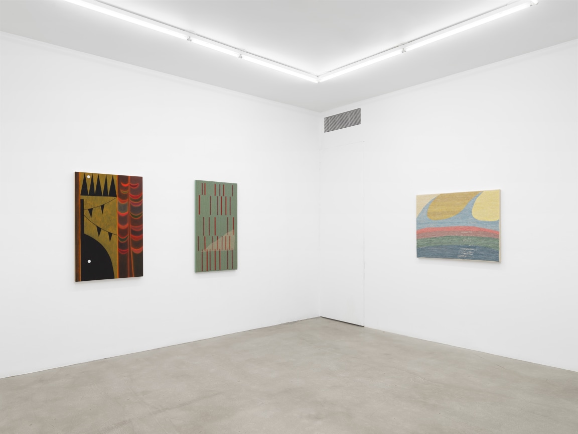Installation view, Arcadia and Elsewhere, James Cohan, 291 Grand Street, NY, January 12 - February 10, 2024