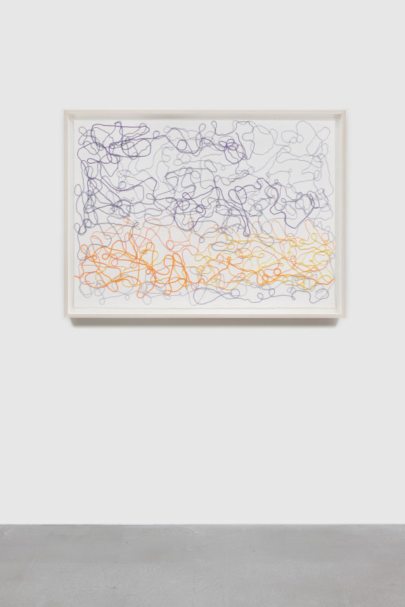 Image of SPENCER FINCH's Western Mystery (She sweeps with many-colored Brooms) #1, 2018