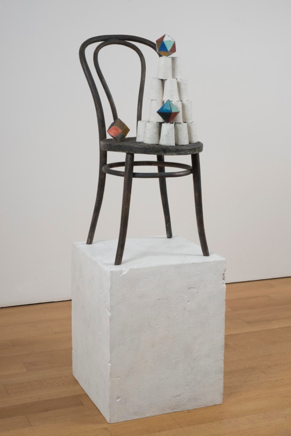 , FOLKERT DE JONG&nbsp;Act of Despair,&nbsp;2013&nbsp;Patinated bronze&nbsp;59 x 19 1/4 x 19 1/4 in. (150 x 50 x 50 cm)