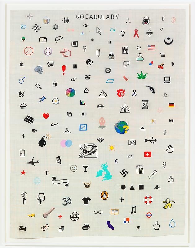 Image of SIMON EVANS's Vocabulary, 2011