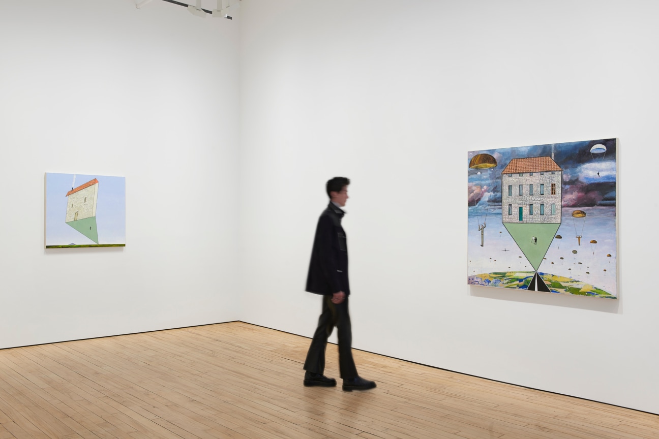 Installation view,&nbsp;Mernet Larsen, Thinking About C&eacute;zanne,&nbsp;James Cohan, 52 Walker Street, New York, NY, February 15 - March 16, 2024.