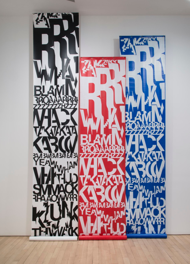 installation view of an artwork