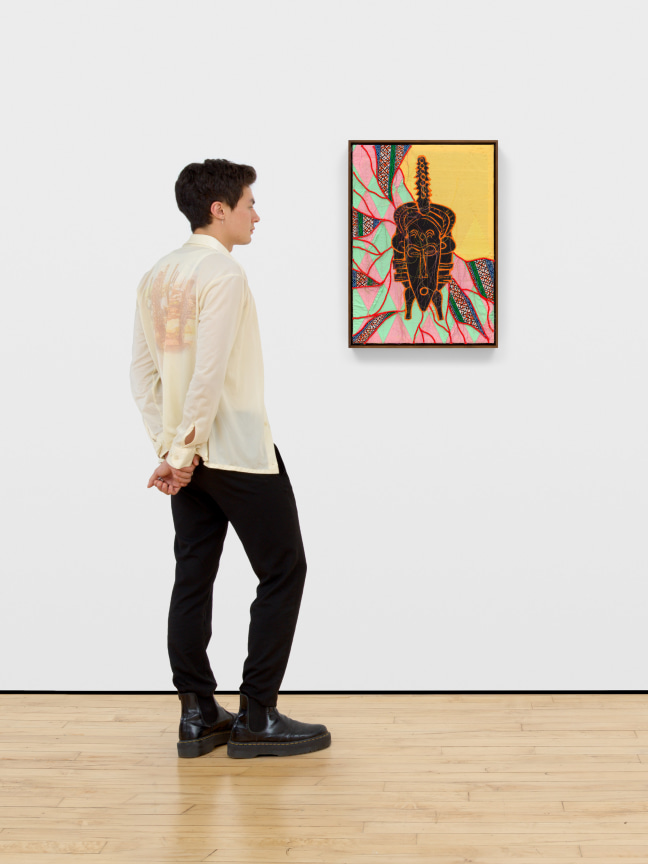 Image of YINKA SHONIBARE, CBE's Abstract Spiritual VII, 2023