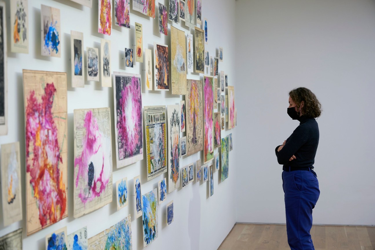 FIRELEI BÁEZ, the soft afternoon air as you hold us all in a single death (To breathe full and Free: a declaration, a re-visioning, a correction), 2021