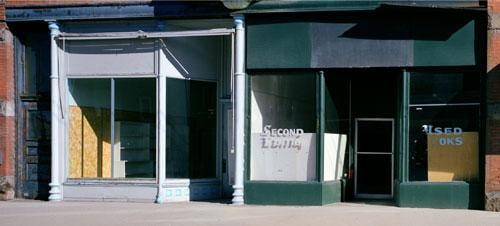 empty store fronts