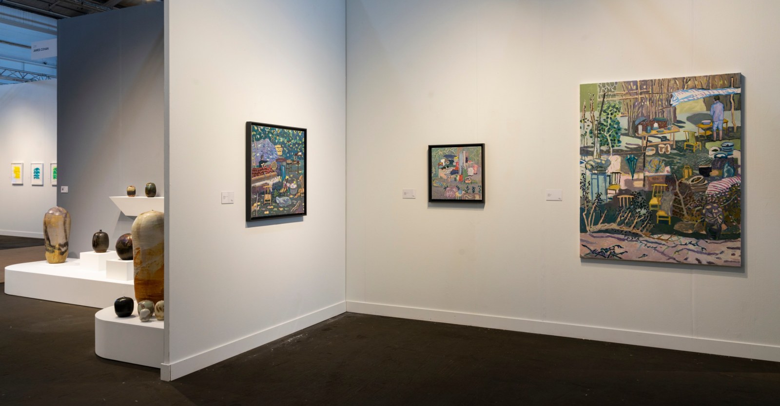 Installation view, James Cohan at FOG Design + Art, Booth 211, San Francisco, CA, January 19 - 22, 2023