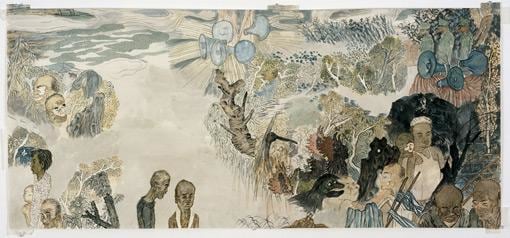 Image of YUN-FEI JI's Six Men and Two Women, 2006