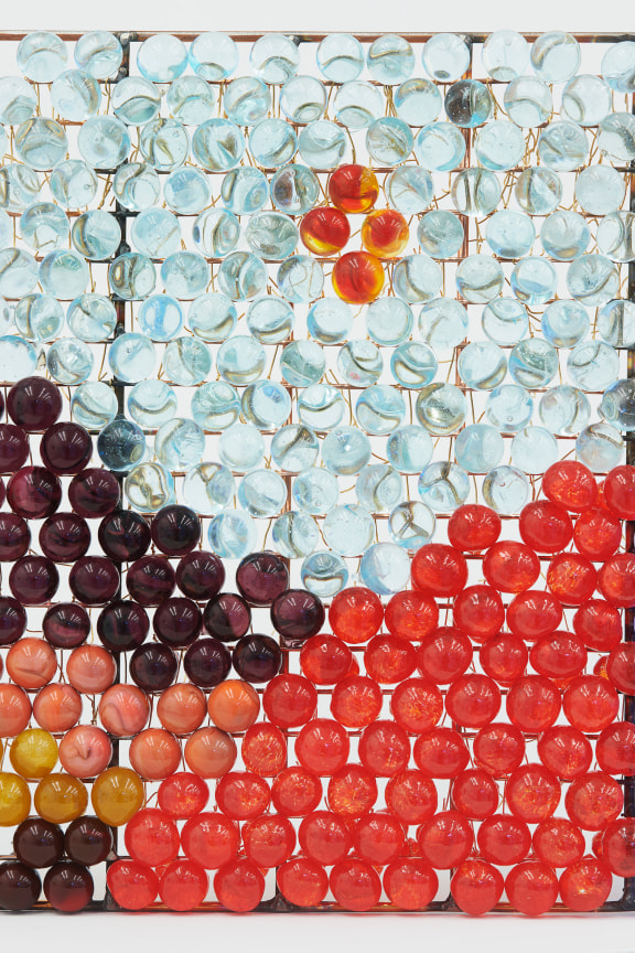 detail of jordan nassar's Bab Al-Rahma (Gate of Mercy), 2020