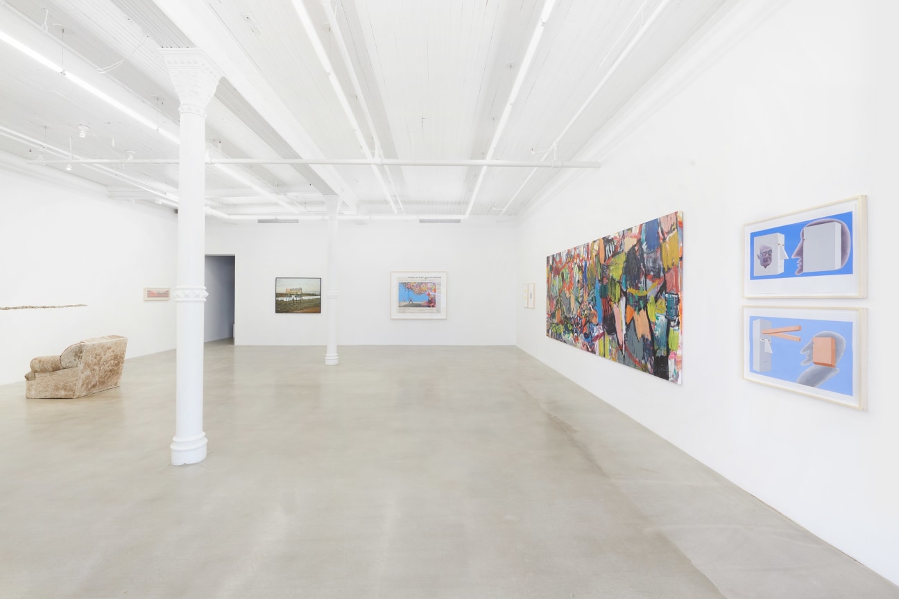 installation view of exhibition