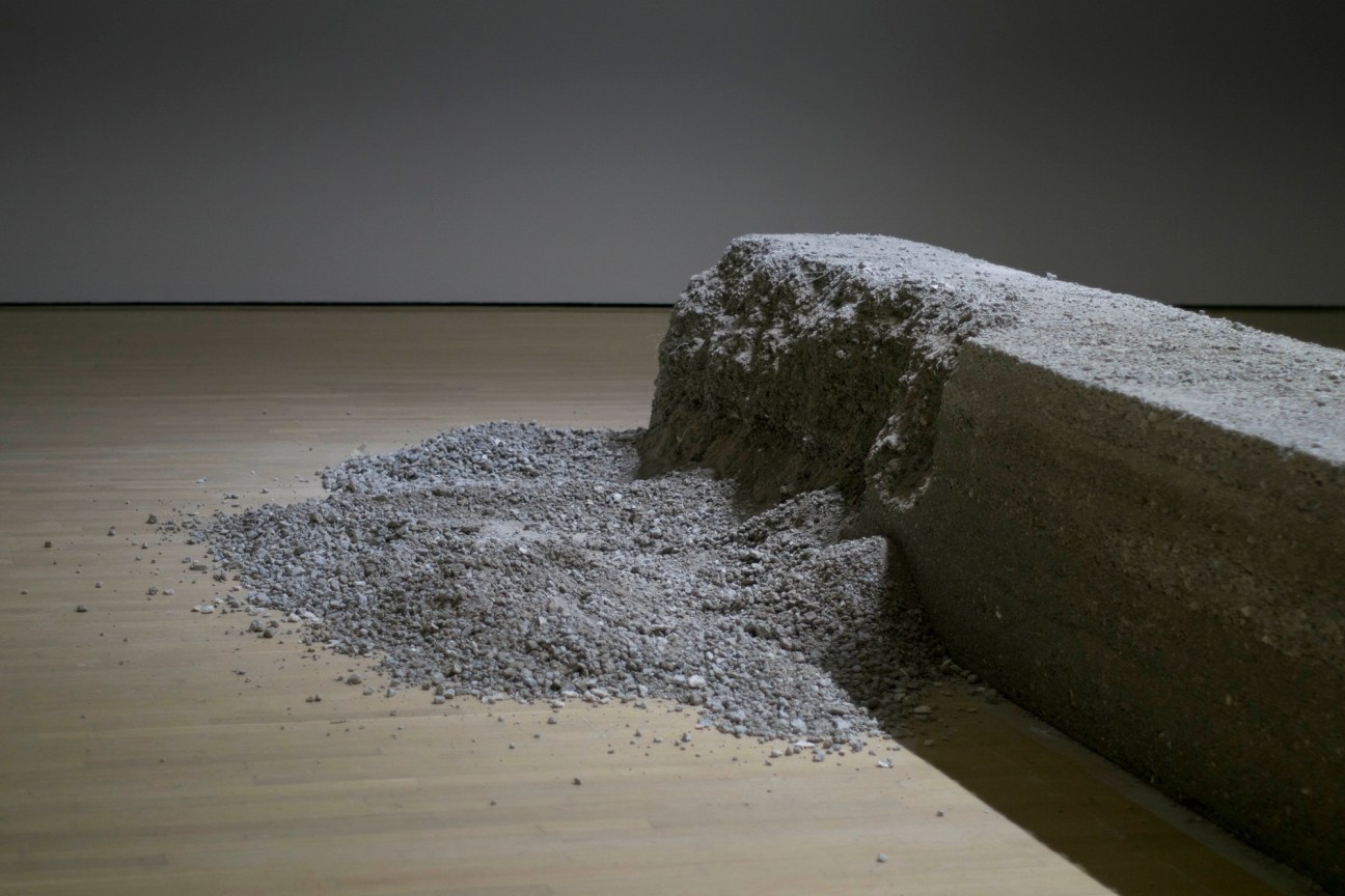 detail of Teresa Margolles' La Promesa (The Promise), 2012-2017