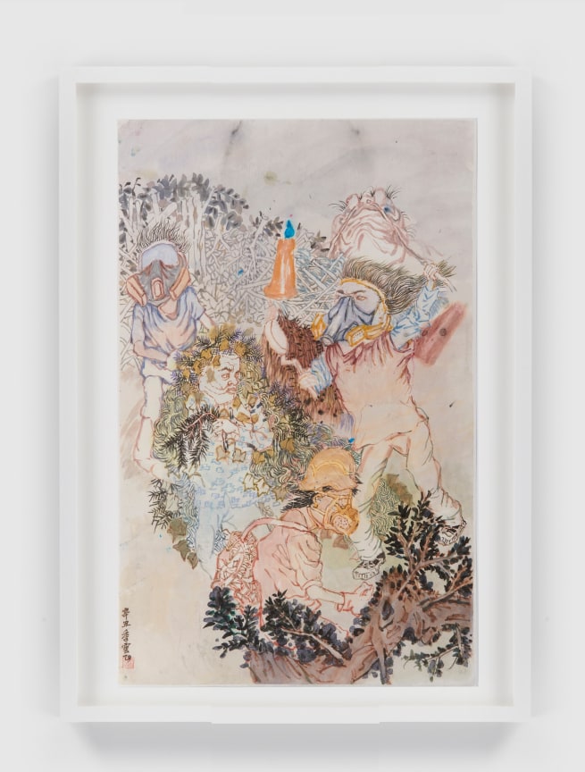 Image of YUN-FEI JI's The protesters, 2021