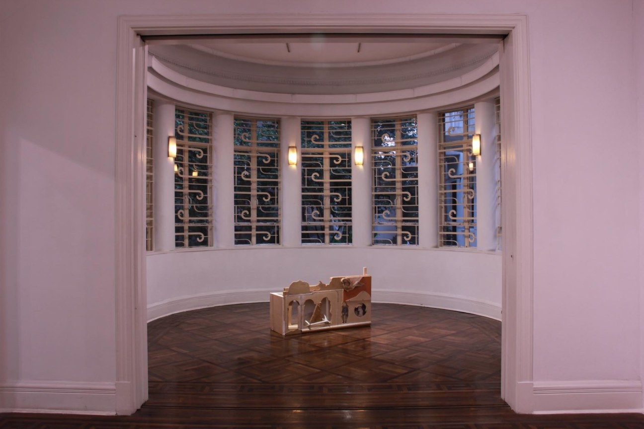 installation view of one artwork